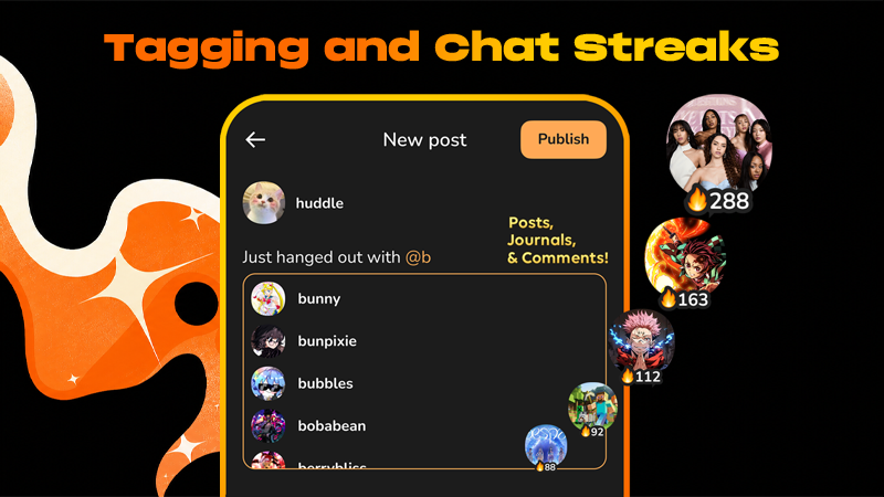 Tagging, Chat Streaks, and More