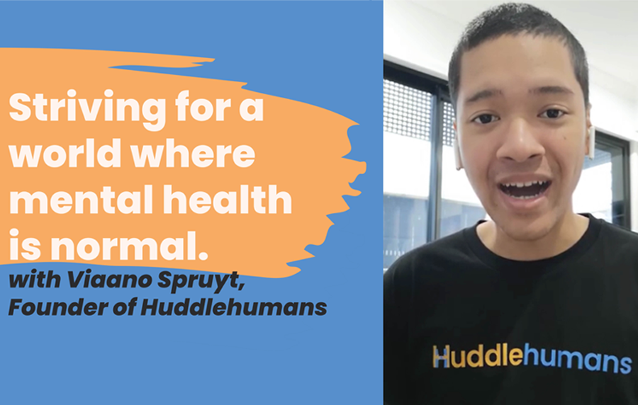 Exclusive video: QnA with our Founder Viaano on why he started the global mental health family Huddle 🔥